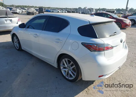 2013 Lexus Ct 200H из США, поврежденный, VIN JTHKD5BH1D2157218